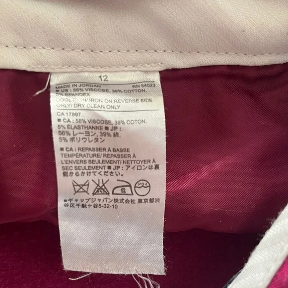 Banana Republic Raspberry Cropped Jeans - Picture 4 of 4